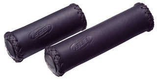 BBB Cycling BHG-26N.BK Trekking Exclusive Leather Grips 128/92MM - Black