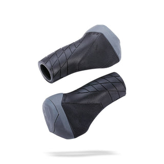 BBB Cycling BHG-84 Ergotech Handlebar Grips - 92MM Black/Grey