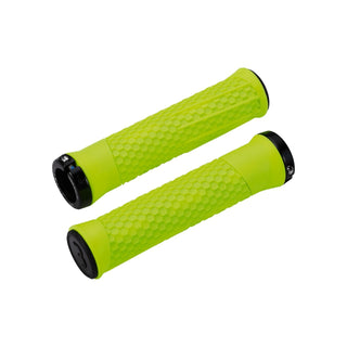 BBB Cycling BHG-95-NE-142 Python Handlebar Grips - 142MM Neon Yellow/Black