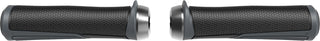 BBB Cycling BHG-96-142 Cobra Handlebar Grips - 142MM Black/Dark Grey