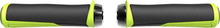 BBB Cycling BHG-96-NE-142 Cobra Handlebar Grips - 142 Black/Neon Yellow