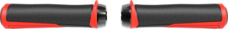 BBB Cycling BHG-96-RE-142 Cobra Handlebar Grips - 142 Black/Red