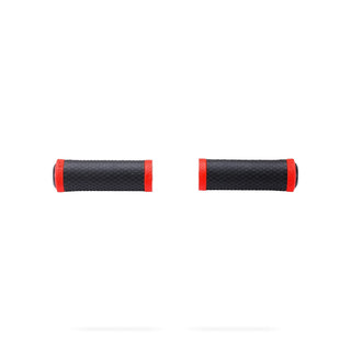 BBB Cycling BHG-98-BKRE-92 Viper Handlebar Grips - 92MM Black/Red