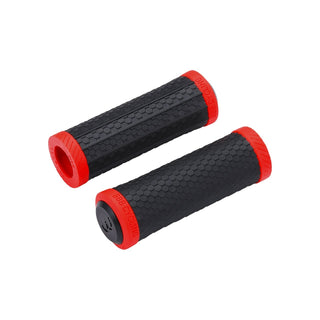 BBB Cycling BHG-98-BKRE-92 Viper Handlebar Grips - 92MM Black/Red