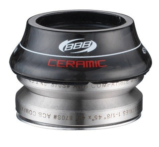 BBB Cycling BHP-47 Ceramic Integrated Headset 15MM Carbon - 41.8MM Black