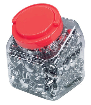 BBB Cycling BHT-90D Bar End Caps Candy Box 250 Pcs - Silver