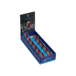 BBB Cycling BLS-149D Sport Duo Front Light Set Display Box 12 Pieces