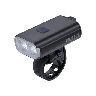 BBB Cycling BLS-171 Strike Duo 1200 Front Head Light - Black