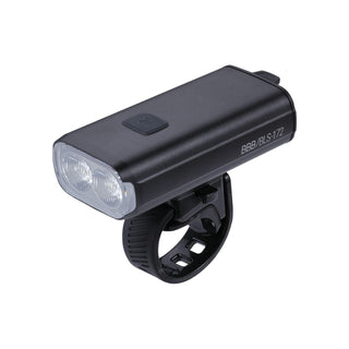 BBB Cycling BLS-172 Strike Duo 1600 Front Head Light - Black