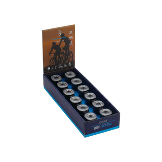 BBB Cycling BLS-225D Spirit Front Light 12 Pc Display Box - Black