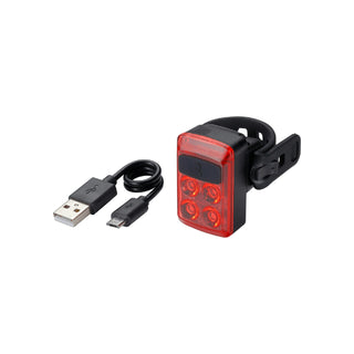 BBB Cycling BLS-236 Slide Rechargeable Rear Light - Black