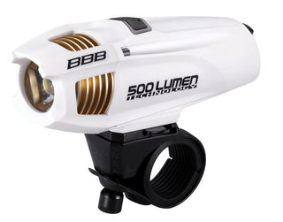 BBB Cycling BLS-72.WH Strike Rechargeable Headlight 500 Lumen - White