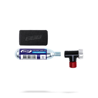 BBB Cycling BMP-34 Pump CO2 Easy Air Mini Pump - Black