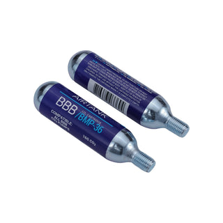 BBB Cycling BMP-35 Cartridge CO2 Air Tanks Pair (2Pcs)