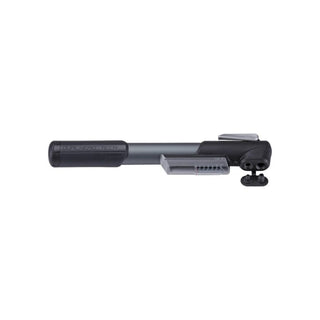 BBB Cycling BMP-57 Minipump Windgun S W/Gauge Alu Grey 230MM - Black