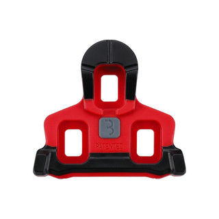 BBB Cycling BPD-06A-Red Power Clip Cleats SPD-SL Compatible - Red