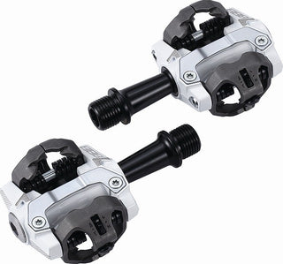 BBB Cycling BPD-14 Forcemount Clipless Crmo Axle Pedals - White