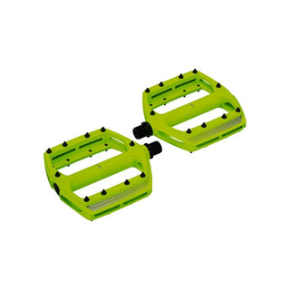 BBB Cycling BPD-36-NE-NS Coolride MTB Pedals - Neon Yellow