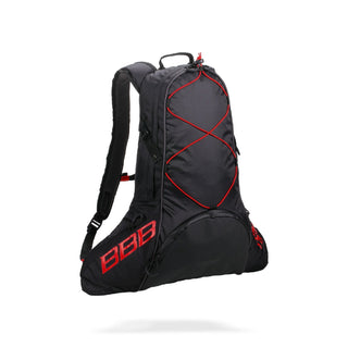 BBB Cycling BSB-101Red Backpack Maratour 12L - Black/Red