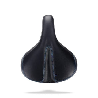 BBB Cycling BSD-107 Memfoam Confort Plus Upright Leather Saddle - Black