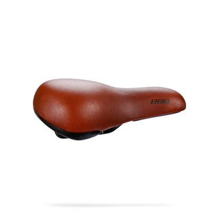 BBB Cycling BSD-26-BROWN Base Shape Upright Saddle - Brown