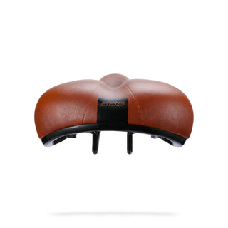BBB Cycling BSD-26-BROWN Base Shape Upright Saddle - Brown