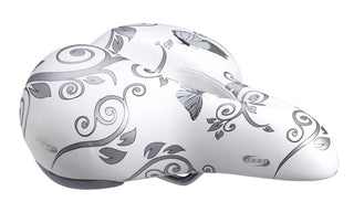 BBB Cycling BSD-49 Graphic Shape Anatomic Butterfly Saddle - Silver