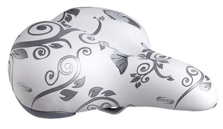 BBB Cycling BSD-50 Graphic Comfort Butterfly Saddle - Silver
