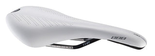 BBB Cycling BSD-61 Arrow Microfiber Thr Rail Saddle - White
