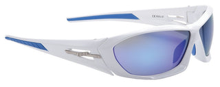 BBB Cycling BSG-37 Repid Blue Lens Sports Glasses - White