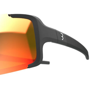 BBB Cycling BSG-69-OR-NS Chester Frame Orange Lens Sunglasses - Matte Black