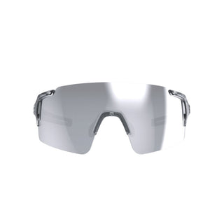 BBB Cycling BSG-70-NS Full View Clear Frame HC Smoke Sports Glasses - Silver