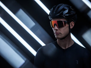 BBB Cycling BSG-70BR-NS Full View HC Sports Glasses - Black/Red