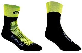 BBB Cycling BSO-11X Thermofeet Short Socks - Neon Yellow