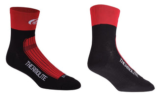 BBB Cycling BSO-11X Thermofeet Short Socks - Red