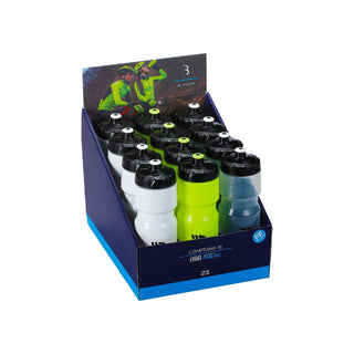 BBB Cycling BWB-05D-MIX CompTank Display Box Water Bottle 12 Pcs 750ML - Mixed