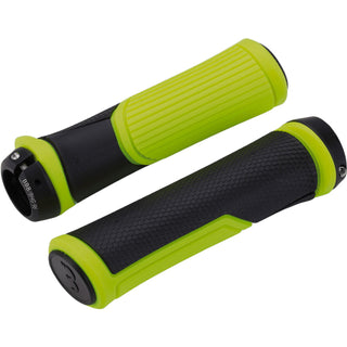 BBB Cycling BHG-96-NE-142 Cobra Handlebar Grips - 142 Black/Neon Yellow