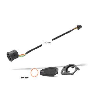 Bosch PowerTube Charging Socket 340MM- Black
