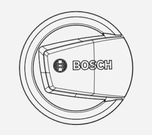 Bosch BDU314Y Logo Cover Performance Line SX - Black