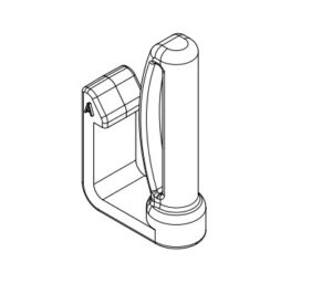 Bosch BBP324Y Lock Fixing Pin Compacttube 400 Holder Horizontal