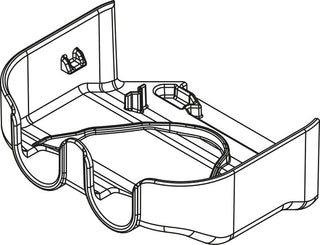 Bosch Cap Battery Port Rail Above Battery