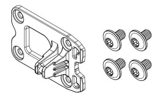 Bosch BBP324Y Compacttube Vertical Plug Side Axial/Pivot Screw-On Plate Kit