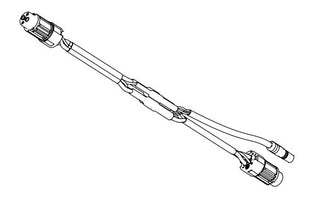 Bosch BCH3912_900 Battery T-Cable Component Connector 900MM