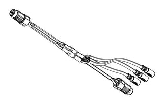 Bosch BCH3914_450 Battery Cable With Multi-Connector 450MM