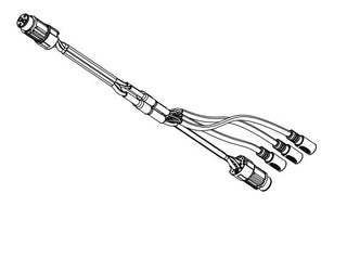 Bosch BCH3914_1600 Battery Cable With Multi-Connector 1600MM