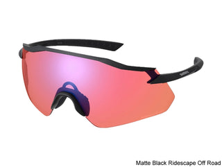 Shimano CE-EQNX4 Equinox Sunglasses Metallic Red Ridescape Road