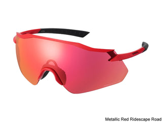 Shimano CE-EQNX4 Equinox Sunglasses Metallic Red Ridescape Road