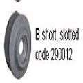 Cyclus Tools Plastic Adapter B, Short & Slotted, Single
