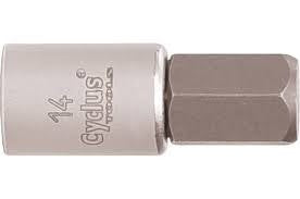 Cyclus Tools 3/8 14MM Socket For Power Torque Cranks