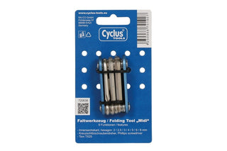 Cyclus Tools Folding Midi Multitool 9 In 1